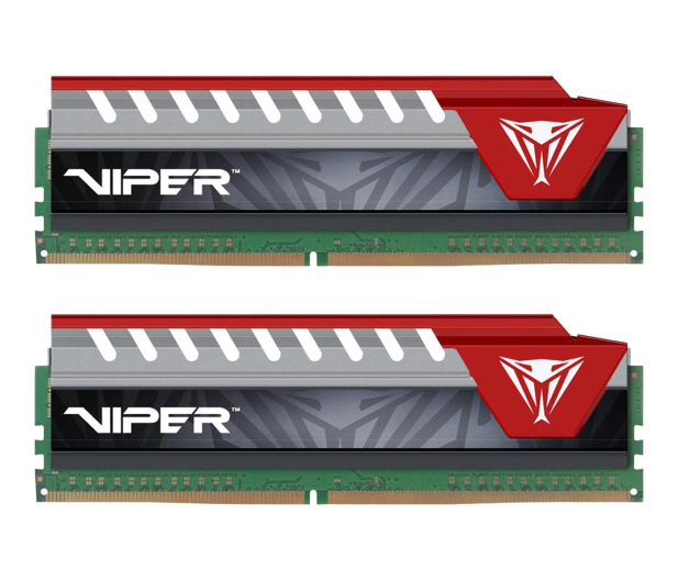 Patriot 8GB 3000MHz Viper Elite Red CL16 (2x4GB) - 282576 - zdjęcie